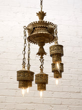 Load image into Gallery viewer, Bohemian Art Deco, Moroccan Style Hanging Chandelier
