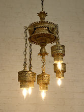 Load image into Gallery viewer, Bohemian Art Deco, Moroccan Style Hanging Chandelier
