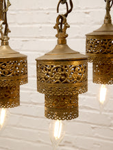 Load image into Gallery viewer, Bohemian Art Deco, Moroccan Style Hanging Chandelier
