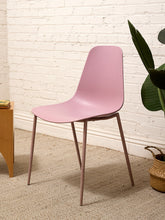 Load image into Gallery viewer, Modern Blush Pink Molded Side Chair
