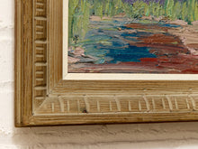 Load image into Gallery viewer, Lavender Passage by Spencer Collins Framed Abstract Landscape Painting
