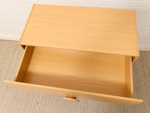 Load image into Gallery viewer, Modern Two-Tone Wood Five-Drawer Tall Dresser with Sculptural Half-Moon Pulls
