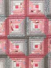 Load image into Gallery viewer, Pink Vintage quilt
