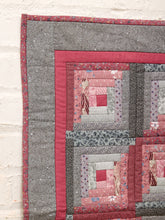 Load image into Gallery viewer, Pink Vintage quilt
