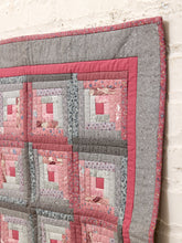 Load image into Gallery viewer, Pink Vintage quilt
