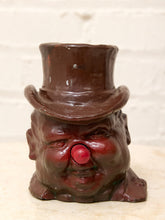 Load image into Gallery viewer, Vintage Folk Art Top Hat Character Sculpture
