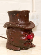 Load image into Gallery viewer, Vintage Folk Art Top Hat Character Sculpture
