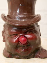Load image into Gallery viewer, Vintage Folk Art Top Hat Character Sculpture
