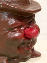 Load image into Gallery viewer, Vintage Folk Art Top Hat Character Sculpture
