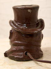 Load image into Gallery viewer, Vintage Folk Art Top Hat Character Sculpture
