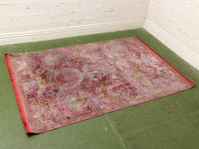 Load image into Gallery viewer, Vintage Persian Style Distressed Red Area Rug
