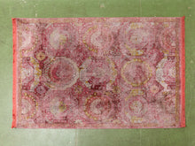 Load image into Gallery viewer, Vintage Persian Style Distressed Red Area Rug

