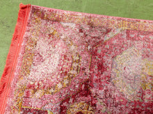 Load image into Gallery viewer, Vintage Persian Style Distressed Red Area Rug
