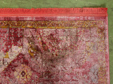 Load image into Gallery viewer, Vintage Persian Style Distressed Red Area Rug
