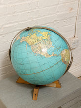 Load image into Gallery viewer, Vintage Mid-Century Globe Sculpture with Sculptural Base
