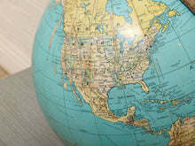 Load image into Gallery viewer, Vintage Mid-Century Globe Sculpture with Sculptural Base

