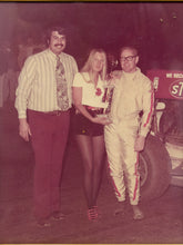 Load image into Gallery viewer, Vintage 1970s Sprint Car Racing Trophy Presentation Photograph
