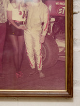 Load image into Gallery viewer, Vintage 1970s Sprint Car Racing Trophy Presentation Photograph
