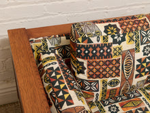 Load image into Gallery viewer, Vintage Mid-Century Sofa with Tiki Fabric
