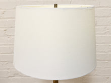 Load image into Gallery viewer, Vintage Hollywood Regency Floor Lamp with Integrated Glass Table
