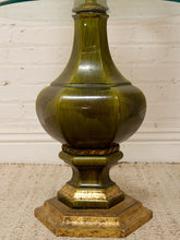 Load image into Gallery viewer, Vintage Hollywood Regency Floor Lamp with Integrated Glass Table
