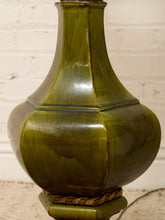 Load image into Gallery viewer, Vintage Hollywood Regency Floor Lamp with Integrated Glass Table
