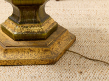 Load image into Gallery viewer, Vintage Hollywood Regency Floor Lamp with Integrated Glass Table
