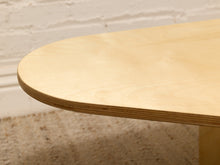 Load image into Gallery viewer, Postmodern Style Sculptural Blonde Wood Coffee Table

