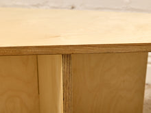 Load image into Gallery viewer, Postmodern Style Sculptural Blonde Wood Coffee Table
