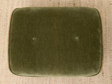 Load image into Gallery viewer, Iconic Olive Green Velvet Lounge Chair &amp; Ottoman
