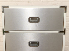 Load image into Gallery viewer, Mod Space Age Six-Drawer Metal Highboy Dresser
