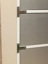 Load image into Gallery viewer, Mod Space Age Six-Drawer Metal Highboy Dresser
