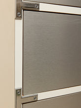 Load image into Gallery viewer, Mod Space Age Six-Drawer Metal Highboy Dresser
