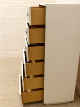 Load image into Gallery viewer, Mod Space Age Six-Drawer Metal Highboy Dresser
