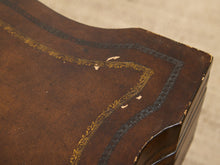 Load image into Gallery viewer, Vintage Spanish Revival Sewing Side Table with Barley Twist Legs
