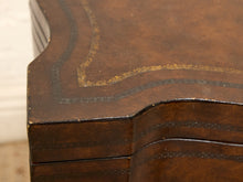 Load image into Gallery viewer, Vintage Spanish Revival Sewing Side Table with Barley Twist Legs
