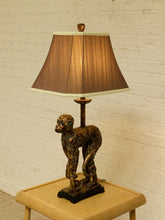 Load image into Gallery viewer, Pair of Vintage Hollywood Regency Monkey Table Lamps
