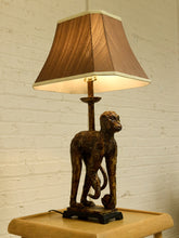 Load image into Gallery viewer, Pair of Vintage Hollywood Regency Monkey Table Lamps
