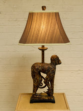 Load image into Gallery viewer, Pair of Vintage Hollywood Regency Monkey Table Lamps
