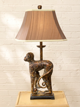 Load image into Gallery viewer, Pair of Vintage Hollywood Regency Monkey Table Lamps
