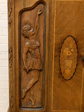 Load image into Gallery viewer, Antique French Louis XV Style Figural Marquetry Cabinet
