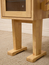 Load image into Gallery viewer, Sculptural Robot Cabinet with Smoked Glass Door
