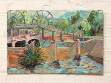 Load image into Gallery viewer, Aaron Donovan Original Expressionist Architectural Garden Painting
