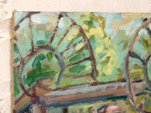 Load image into Gallery viewer, Aaron Donovan Original Expressionist Architectural Garden Painting
