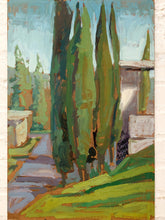 Load image into Gallery viewer, Aaron Donovan “Van Nuys” Original Cypress Landscape Painting, 2008
