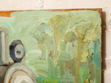 Load image into Gallery viewer, Aaron Donovan Original Expressionist Vintage Train Painting
