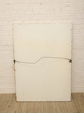 Load image into Gallery viewer, Vintage Hollywood Regency Faux Bamboo White Wall Mirror
