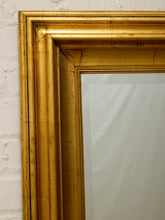 Load image into Gallery viewer, Large Vintage Wood Framed Rectangular Wall Mirror
