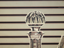 Load image into Gallery viewer, Vintage Letterman Gallery Floral Still Life with Crystal Decanter
