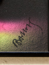Load image into Gallery viewer, Vintage B.T.G. Hand Arts Fluorescent 3D Figurative Wall Picture
